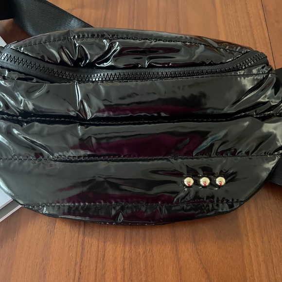 Patent Bum Bag, Pretty Simple, Black, NWT - Picture 8 of 13